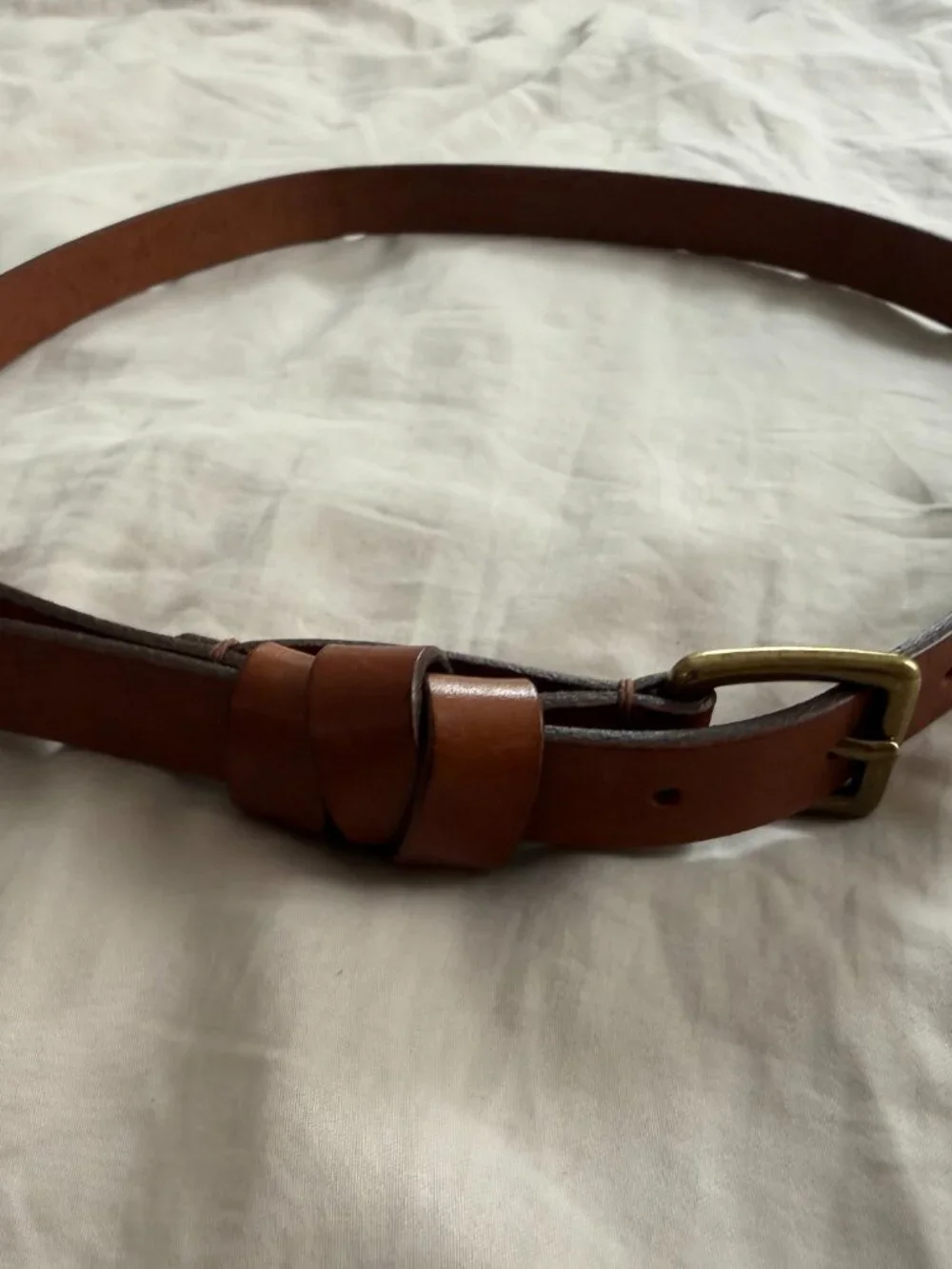 Madewell Thin Leather Belt